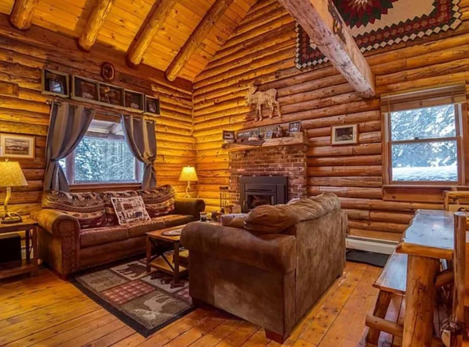 Family-Focused & Pet-Friendly Log Cabin With 4Br 2Ba Sleeps 10 Bethlehem Exterior photo
