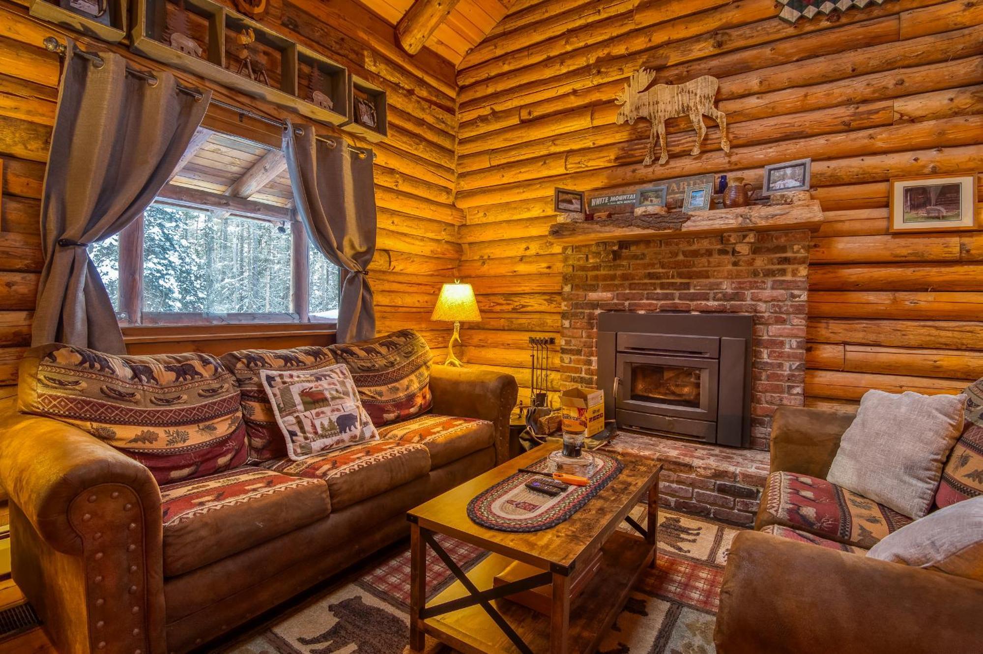 Family-Focused & Pet-Friendly Log Cabin With 4Br 2Ba Sleeps 10 Bethlehem Exterior photo